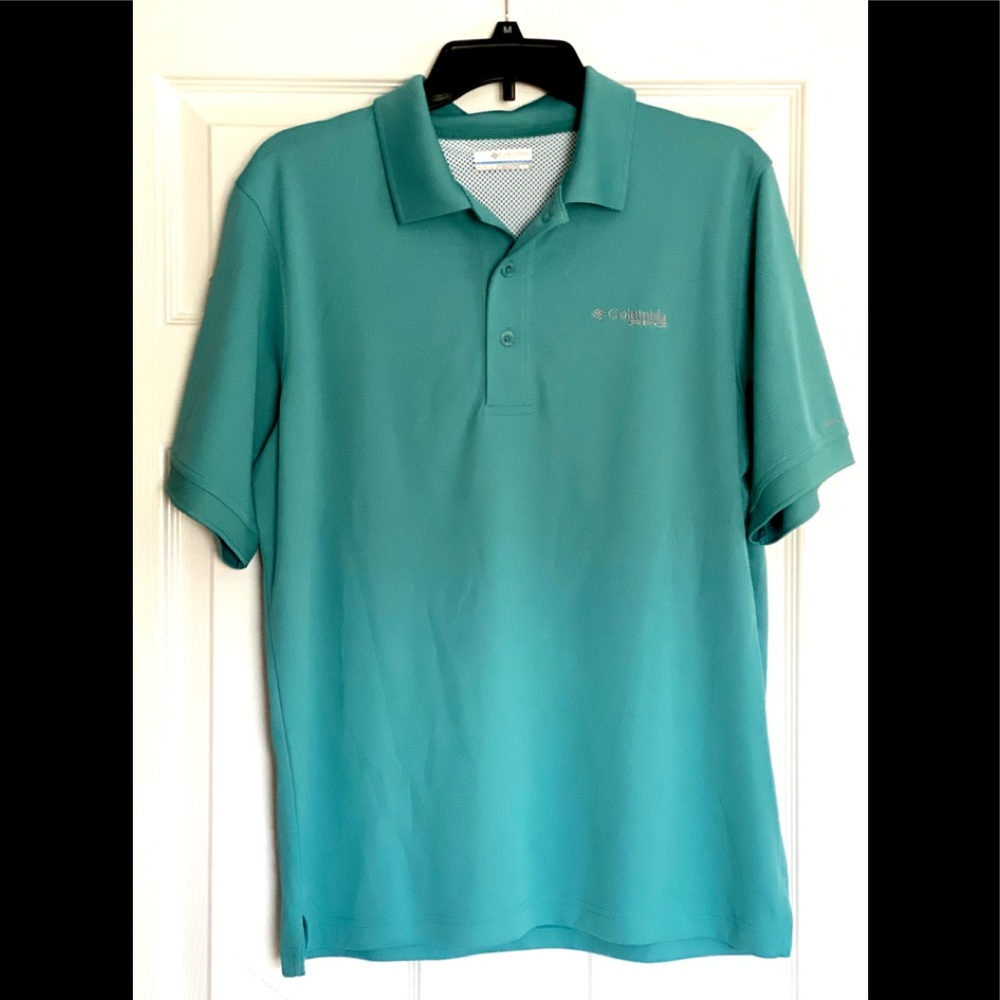 Men’s Columbia PFG Polo Golf Shirt Size M